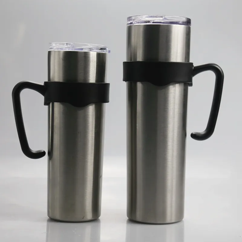 20oz / 30oz Cup Handtag Tumblerhandtag Kopphållare Byte Bärbar Plasthandtag Hållare för Skinny Tumbler