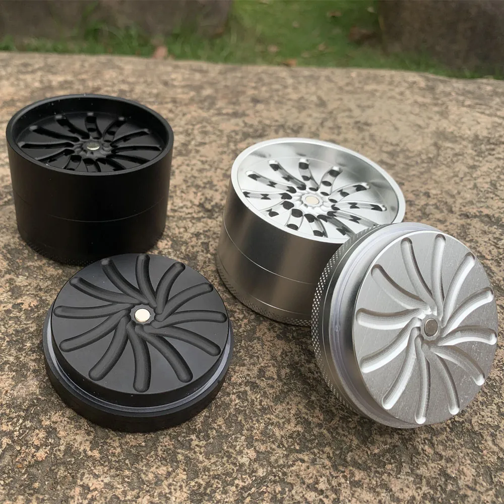 HONEYPUFF Aircraft Aluminum Groove Smoking Grinder AeroSpaced 53MM Metal  Herb Grinders CNC Toothless Tobacco Crusher Accessories From  Mrsmokingbruce, $6.1