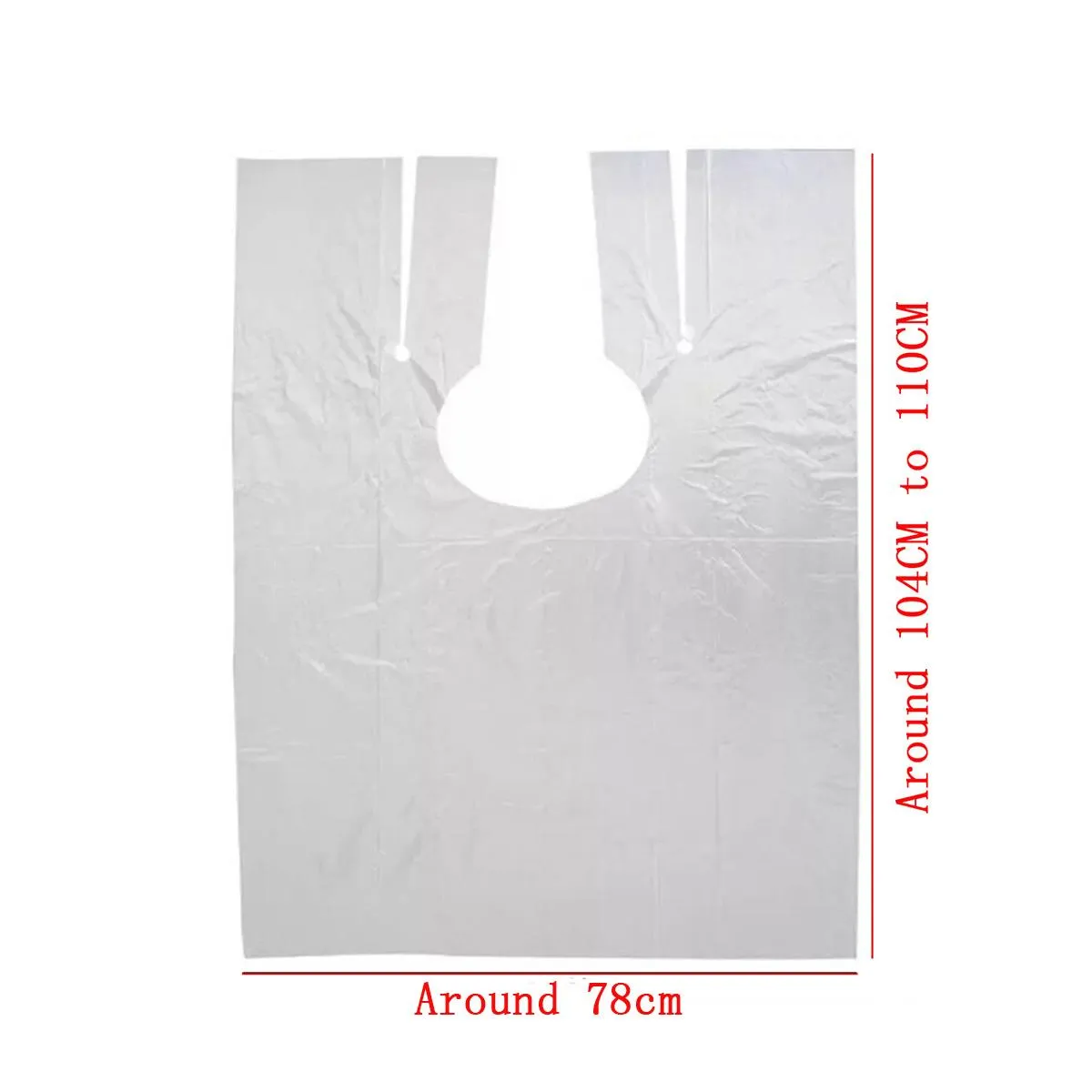 Mantelli Monouso Parrucchiere 100 Mantelli Monouso Per Parrucchieri Copriabito Taglio Capelli Adulti 156579 - Foto 6