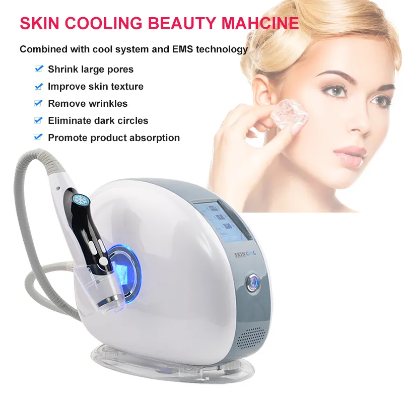 Professionell hudföryngring Whitening RF Facial Cool Electroporation Cryotherapy Skincare Face Lift Machine