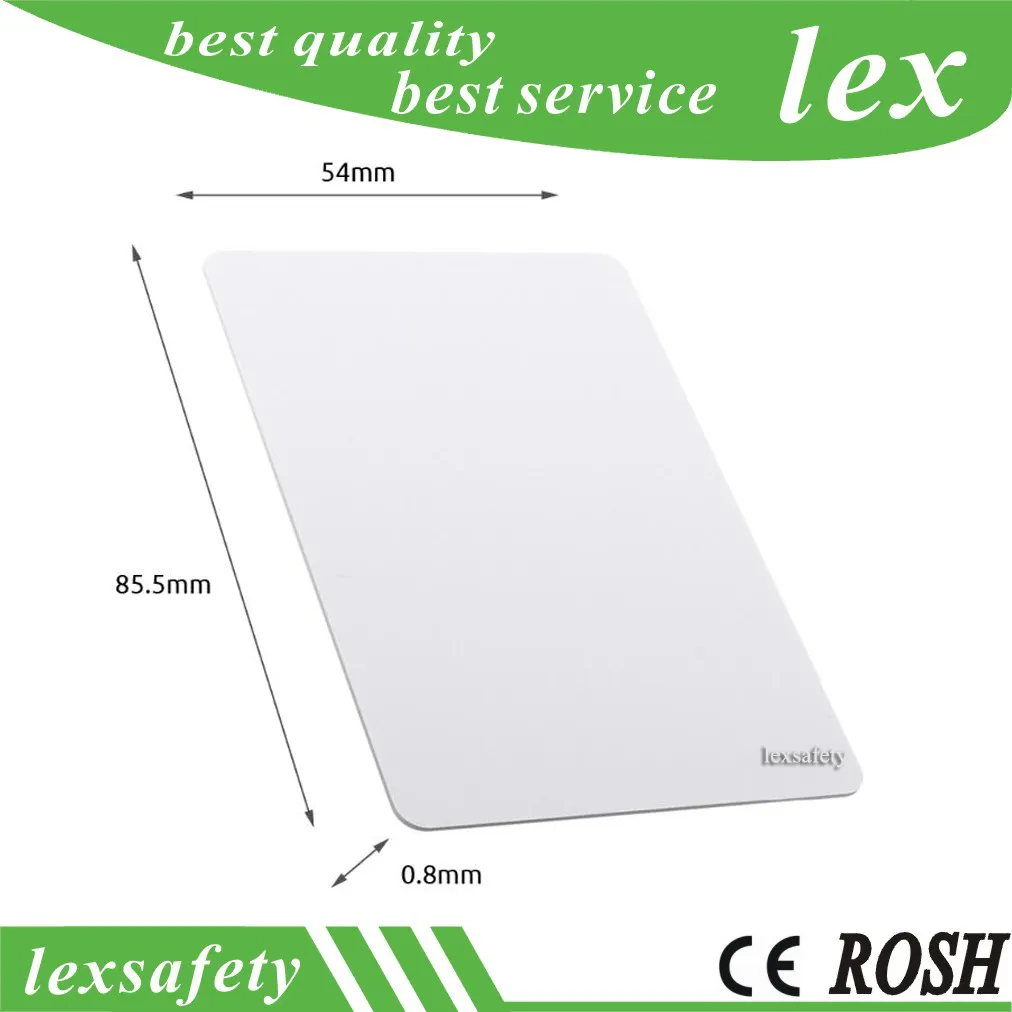 Elmi Rst Card 100x UID Changeable RFID Cards - 13.56MHz Rewriteable NFC Smart Card ...