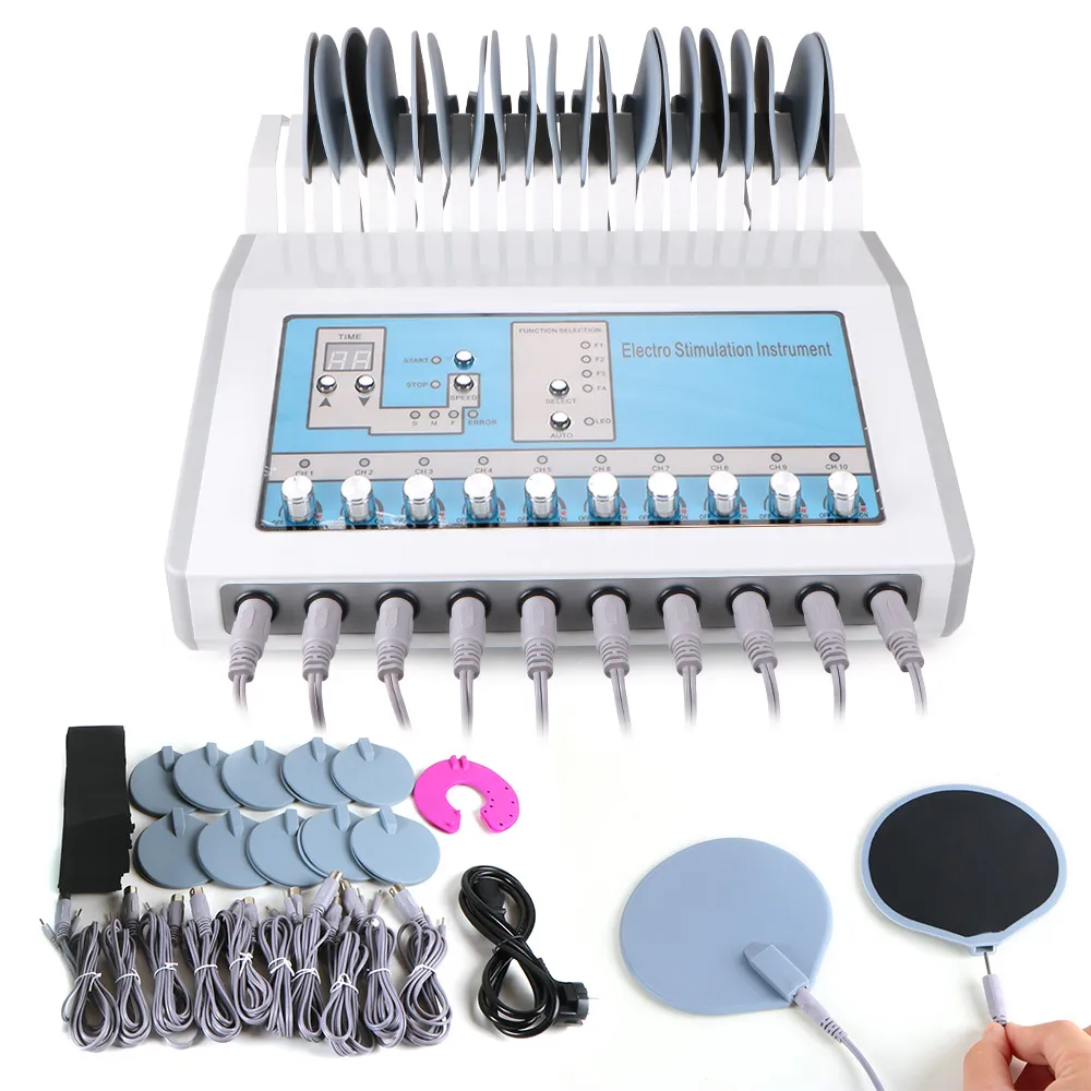 Corpo emagrecimento máquina ems estimulador muscular Electrostimulation Máquina russo Waves Muscle ems elétrica Estimulador Massageador