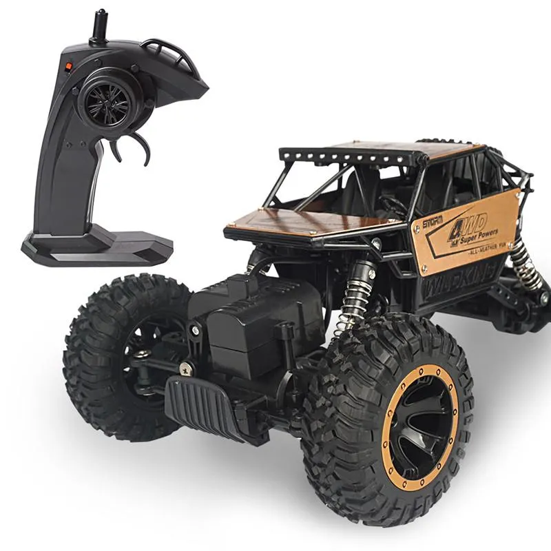 Carro grande monstro de controle remoto 1:14, brinquedo elétrico off road  rock 4wd off road todo terreno veículo de controle remoto rastreador de  caminhão para meninos e meninas