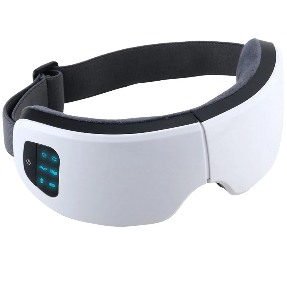 Light Eye Instrument Hot Compress Lufttryck Ögonmassager temperaturstyrka kan justeras Massager Eyecare Instrument Bluetooth-musik