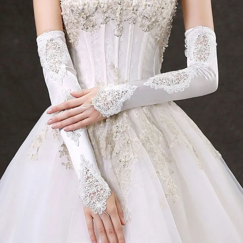 Brauthandschuhe: Elegante Satinlose... Von 7,17  | DHgate