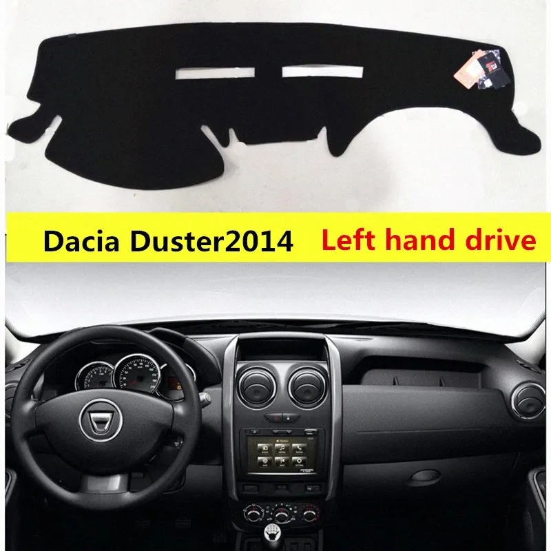 Taijs Auto Armaturenbrett Schutzmatte Für Dacia Duster 2014 2017