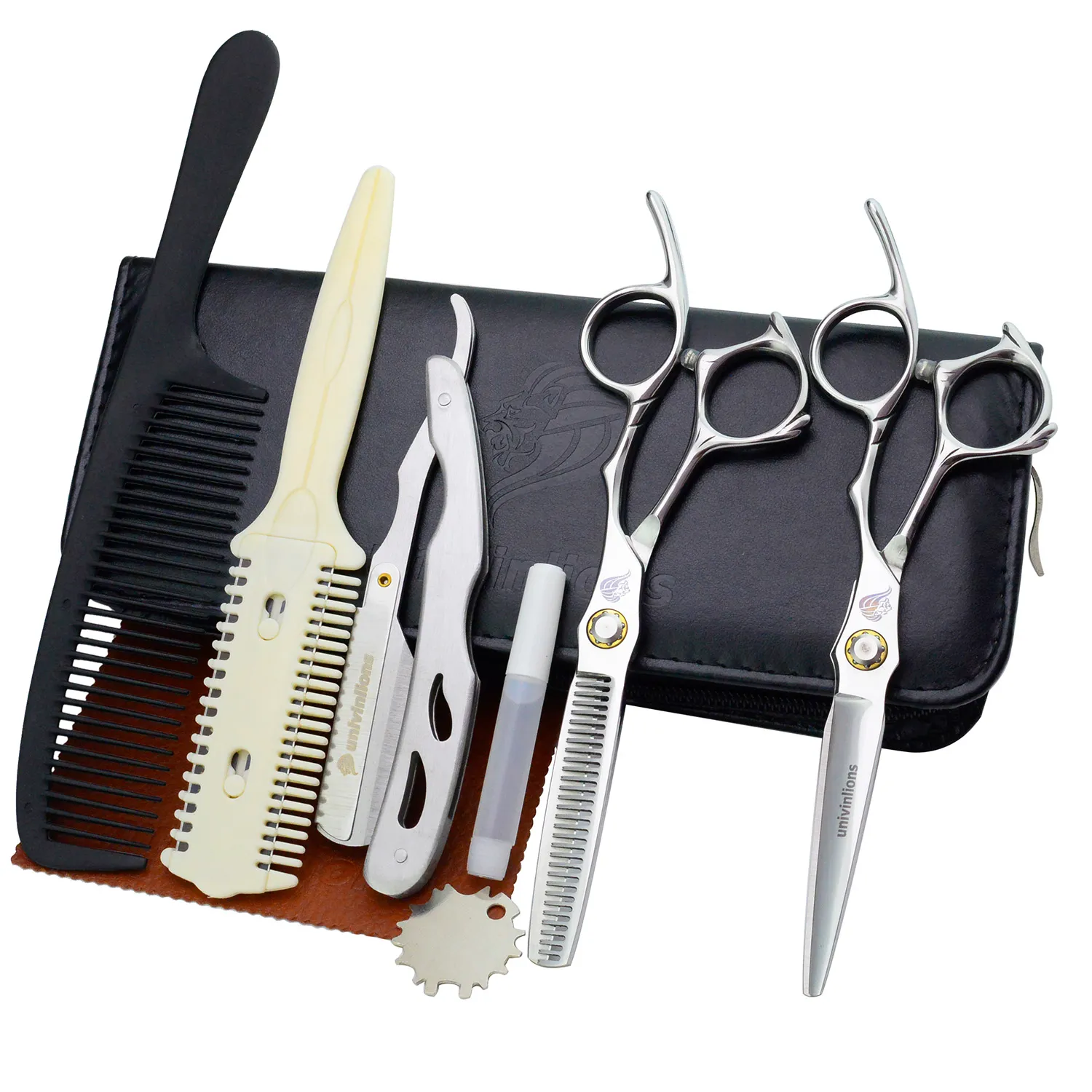 6" Bearing Screw Razor Barber Hair Scissors Japan Hairdressing Scissors for Cut Hair Shears Hair Dressing Scissors High Quality