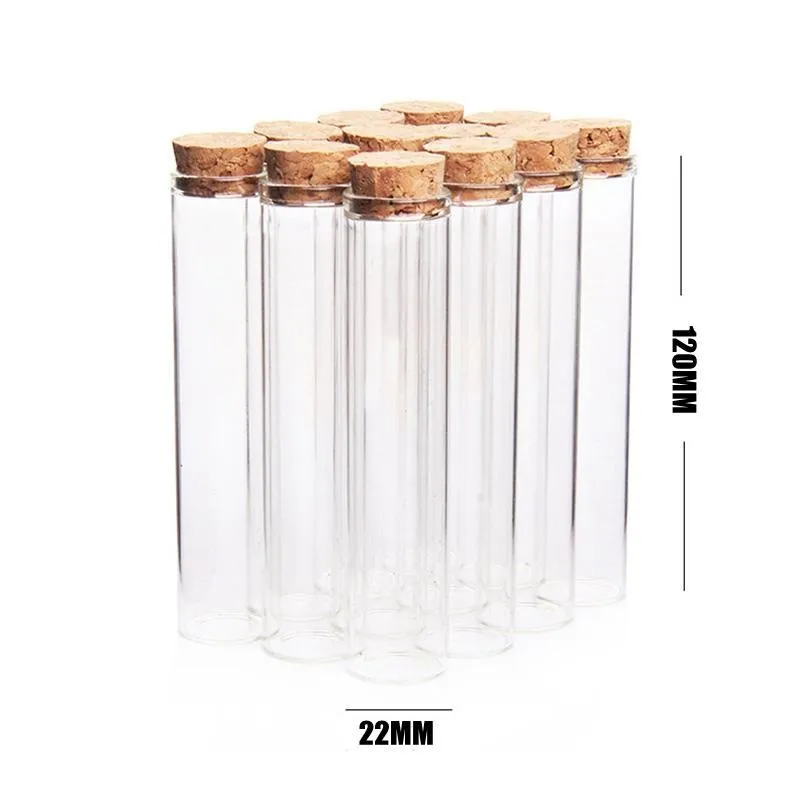 Nice Pyrex Glass Bottle Sealed Soft Wooden Cover Herb Preroll Tube Tobacco Storage Case Container Cigarette Rolling Box Smoking Jar DHL Free