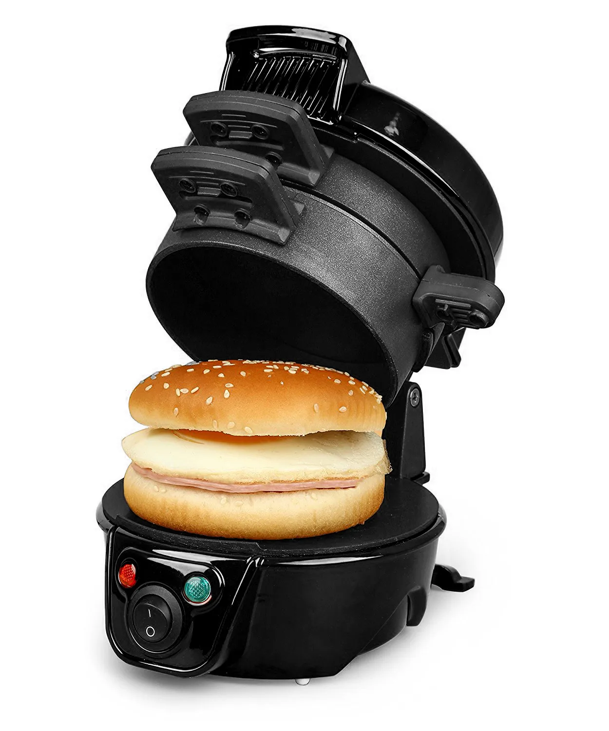 Hamilton Beach 25477 Breakfast Electric Sandwich Maker Black