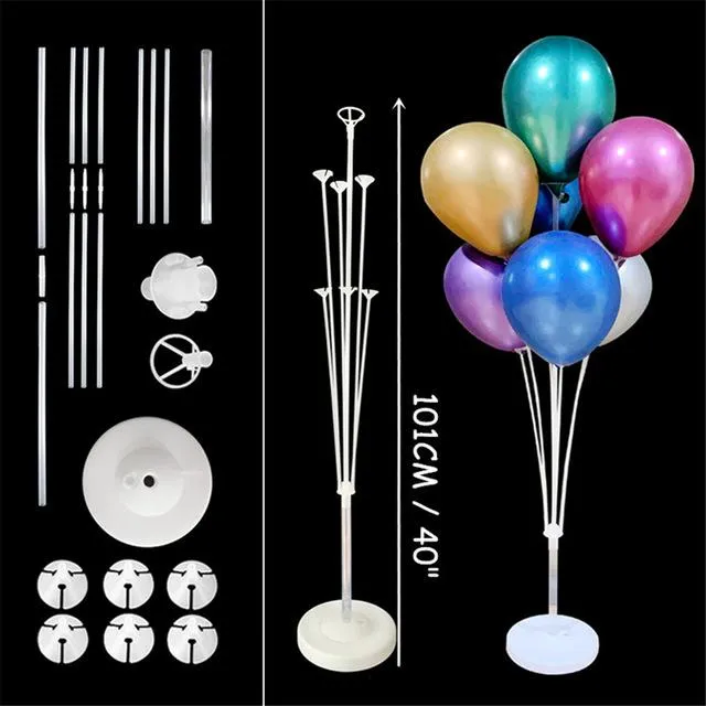 Pack de 12 Soportes para Globos de 40cm de colores