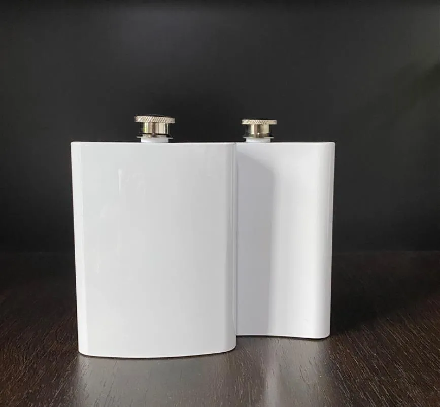 Sublimation Flask 8oz Bulk Hip Flasks Stainless Steel 304 Double Wall