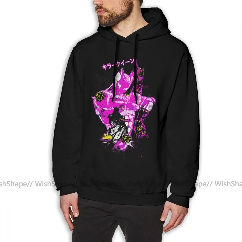Jojo Hoodie Killer Queen Hoodies Cotton Loose Pullover Hoodie Male