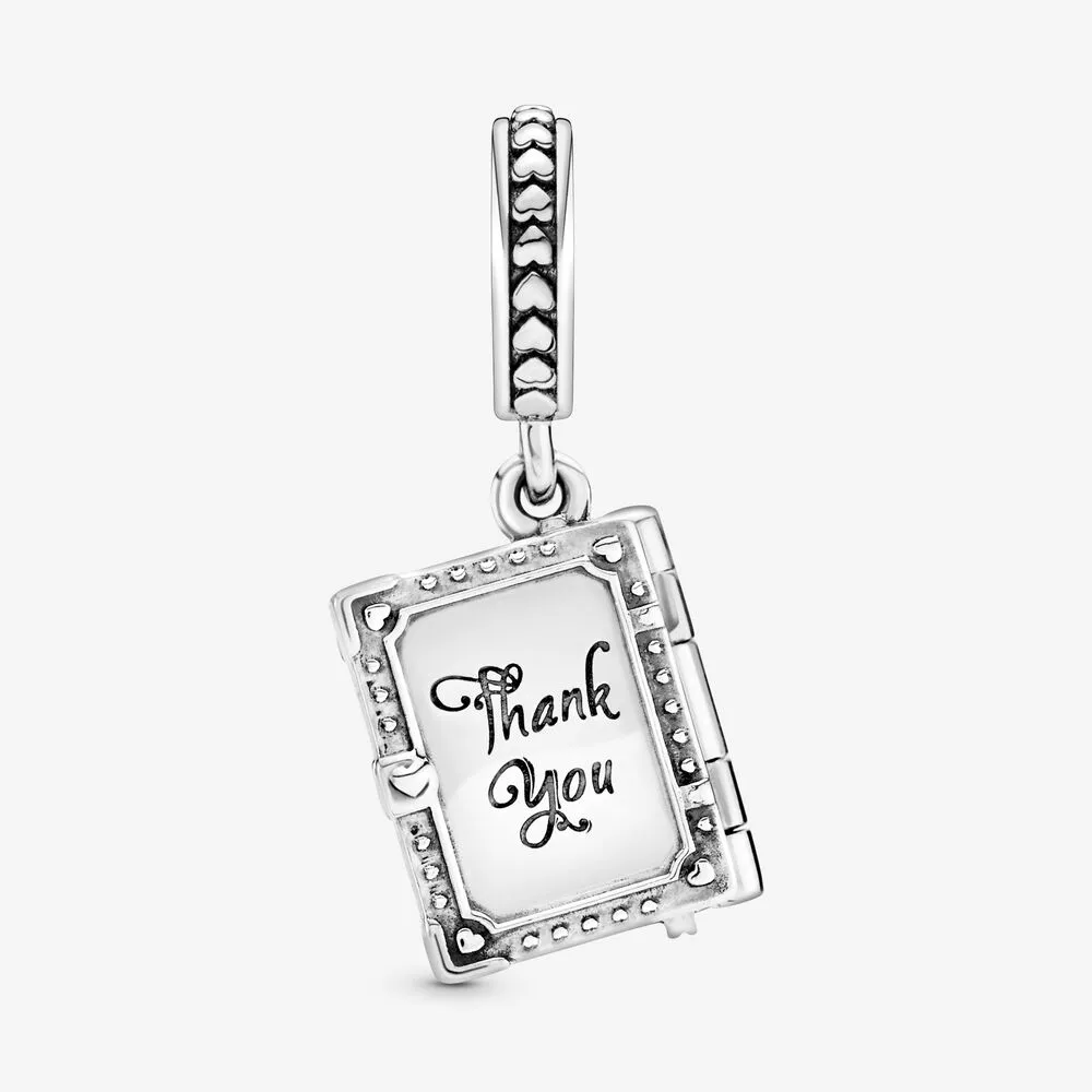 Book charm deals for pandora bracelet