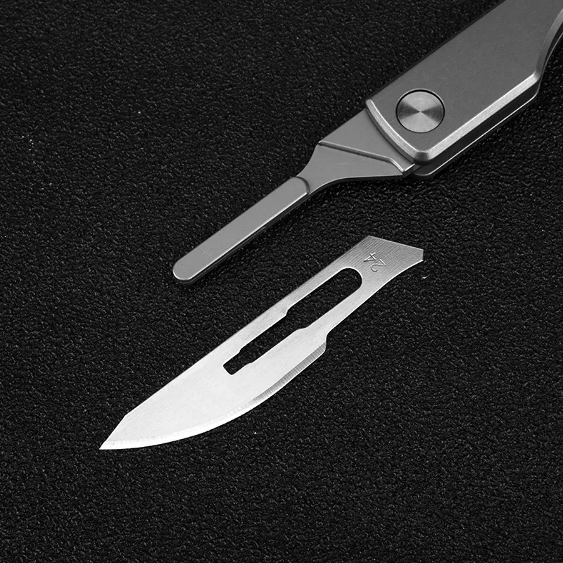 Medical Surgical Knife Animal Scalpel TC4 Titanium Handle PCB Repair Tools  From Hwzbben, $15.39