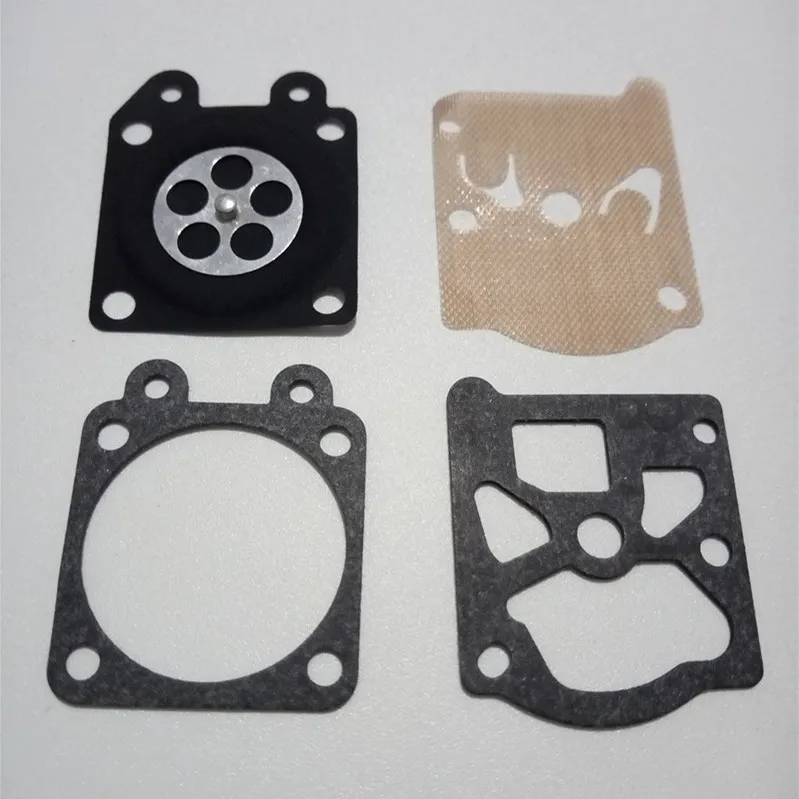 5 Sets X Gasket & Diaphragm for WALBRO WA, WT Carburetor Series Chainsaw 3800 5200 4500 Carb repair kit