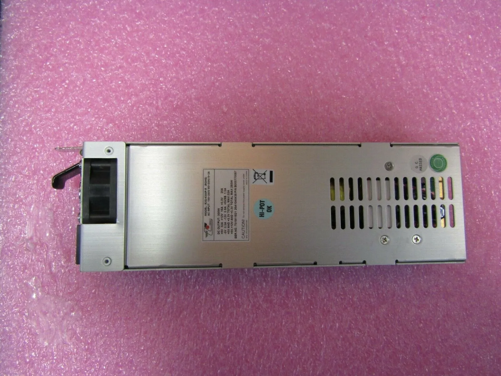 R2G-6300P-R 300W COMPUTER VROOTEN PSU TESTED WERKENDE REDundante Power Module