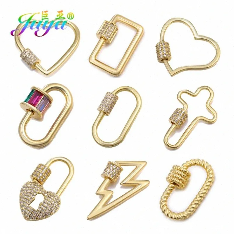 Juya DIY Colgante Espiral De Los Corchetes De Joyería Que Hace Fuentes