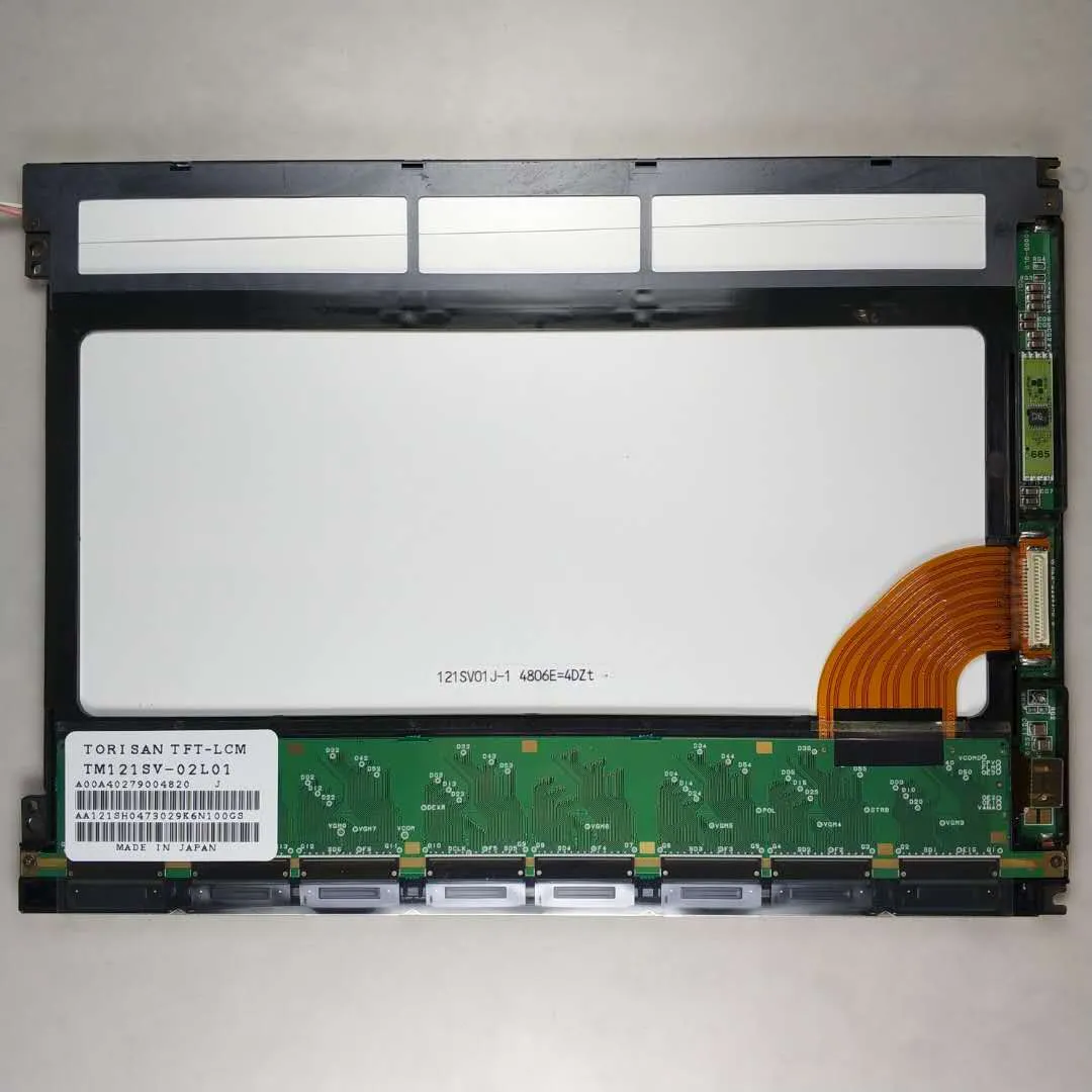 TM121SV-02L01 TM121SV-02L01D TM121SV 02L01 02L01D 12,1" Painel LCD Original Grau A 800x600 TFT Laptop Tela LCD para TORISAN