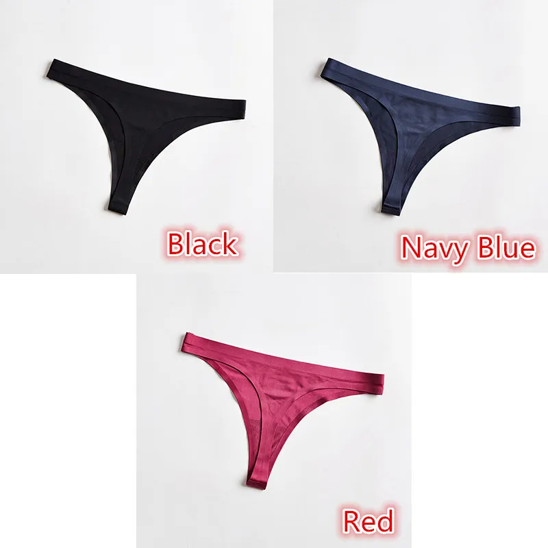 Athletic Underwear Women Seamless Soft Low-Rise T-Back Underpants Sexy  Panties G-String Comfort Women's Women's, A-black, Small : :  Clothing, Shoes & Accessories