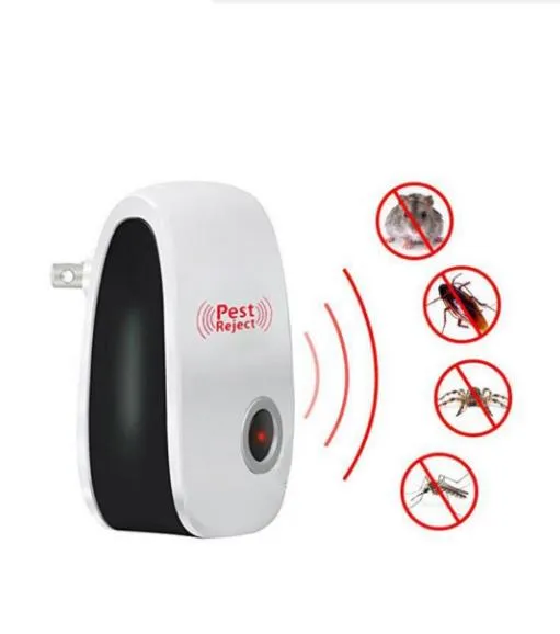 Ultrasonic eletrônico Mosquito Pest Repeller para Anti Rat Cockroach ultra-som eletrônico Mosquito Pest Repeller