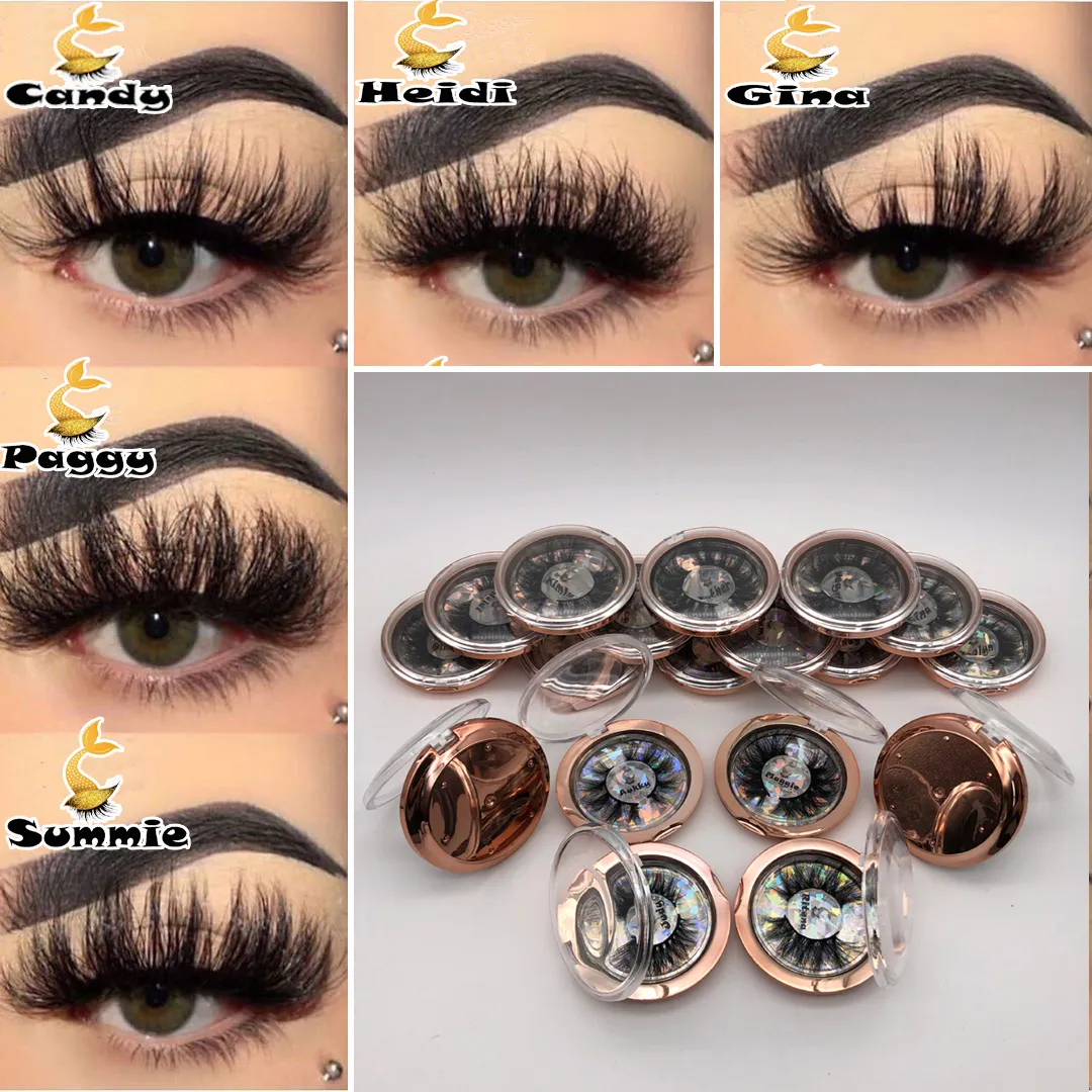 3D Mink rzęsy Gruby norek rzęsy Fałszywe rzęsy Eye Makijaż Rozszerzenie Fałszywe Rzęsy Ręcznie Ręcznie Make Full Strip False Lashes