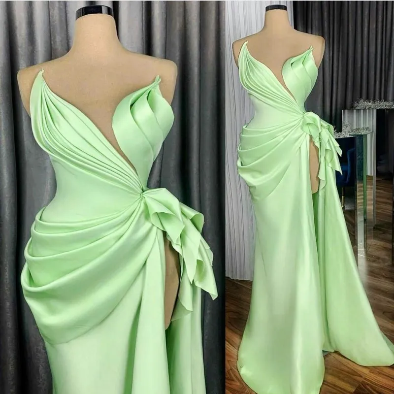 Mint color prom best sale dresses