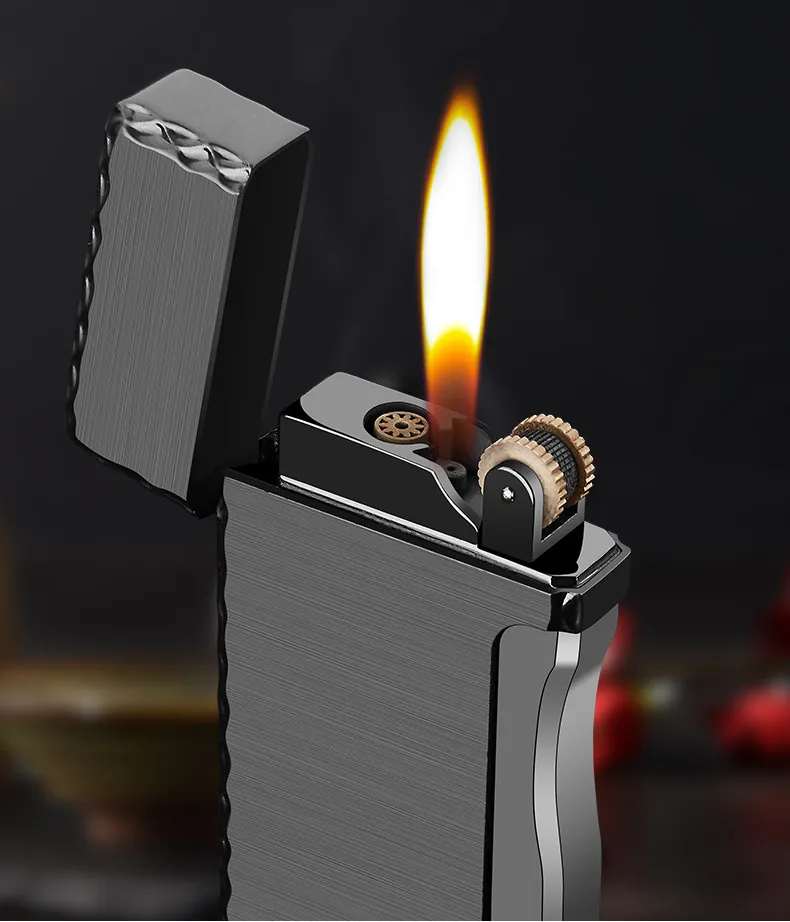 Two Flames Metal Gas Lighter Windproof Torch Turbo... From Wubei166, $3 ...