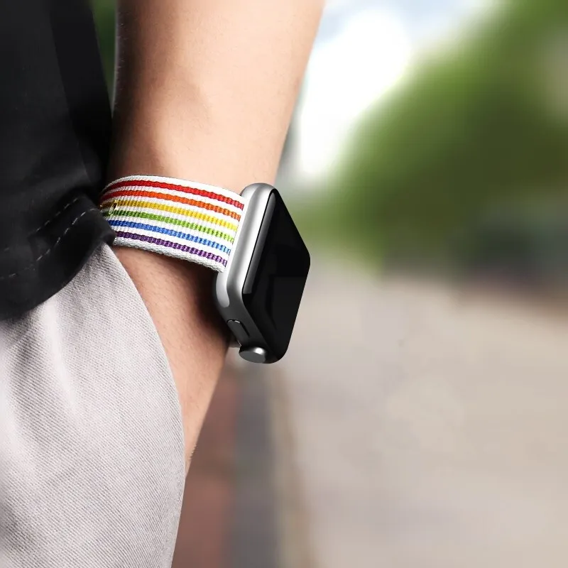 Gato Montgomery Straps Fashion Band For Apple Watch 5 4 3 2 1 44mm 40mm Correa Woven Nylon IWatch Bracelet Belt From Unitedtech 7.41 DHgate.Com