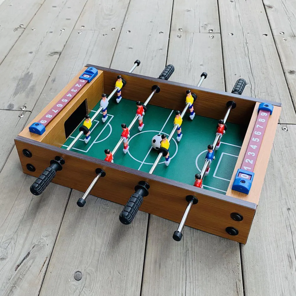 Mesa De Futebol Para Família Partido Jogo De Tabuleiro De Futebol