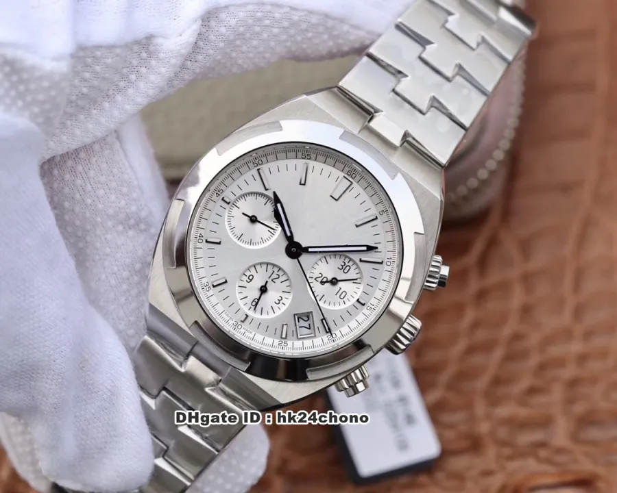 Orologio Uomo Lusso AIYISHI - Cronografo Al Quarzo In Acciaio Inox Dorato, Quadrante Grande 44mm Con Numeri Romani, Impermeabile 30m