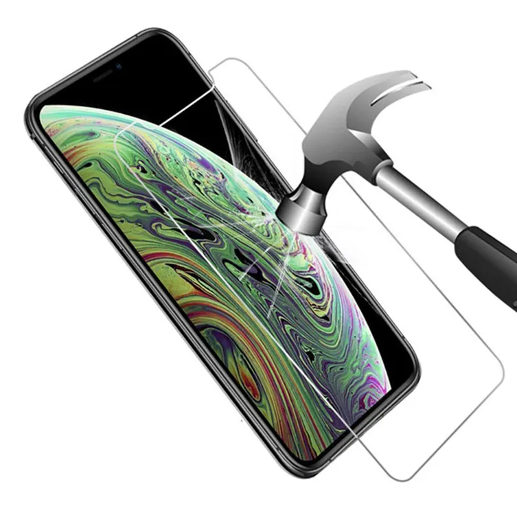 Vetro temperato per iPhone 14 13 12 11 Pro max plus xs max XR MINI Pellicola proteggi schermo C