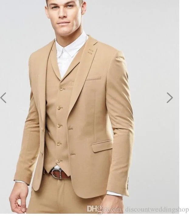 Slim Fits Man Work Busienss Suit Wedding Groom Tuxedos Mens Prom Party Set de vêtements (Veste + Pantalon + Gilet + Cravate) J153