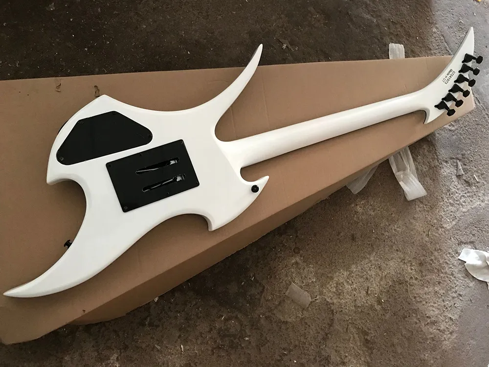 moonテレキャスタイプ 白×ベッコウ pmg esp ギター