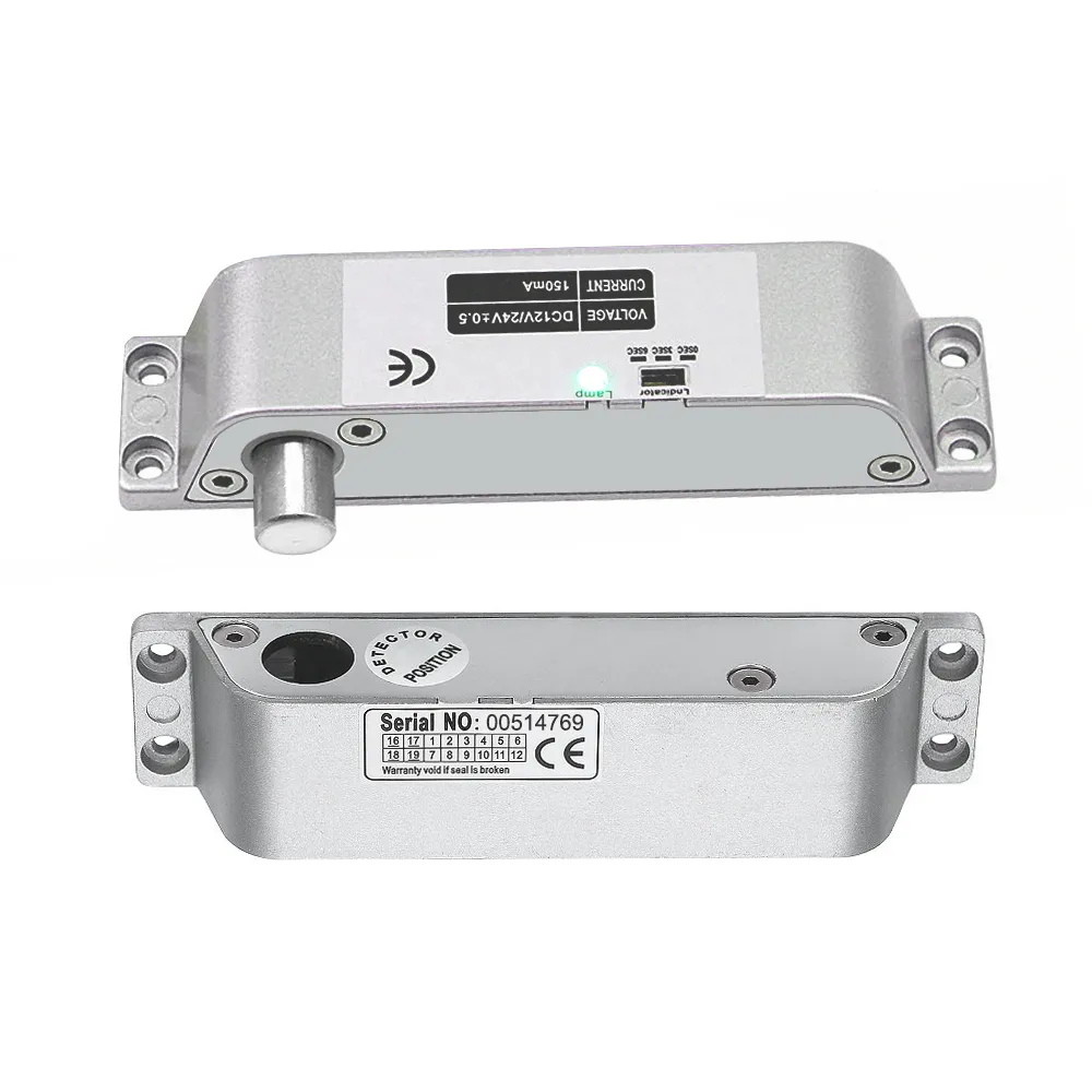 MATEE ANSI Heavy-Duty Cerradura Eléctrica DC12V Acero Inoxidable Fail