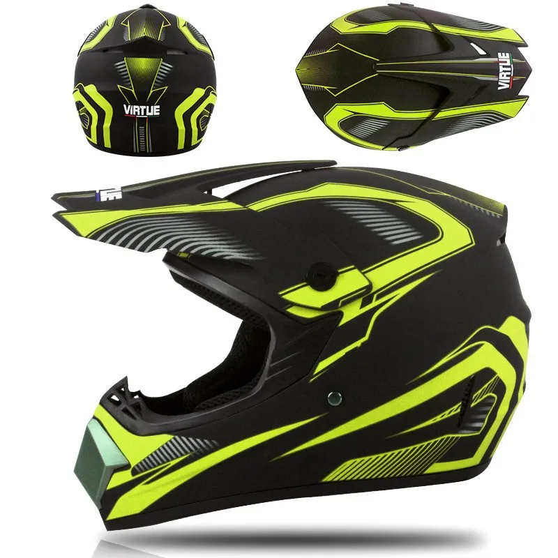 Capacete Profissional De Motociclista Off-road, Capacete Com