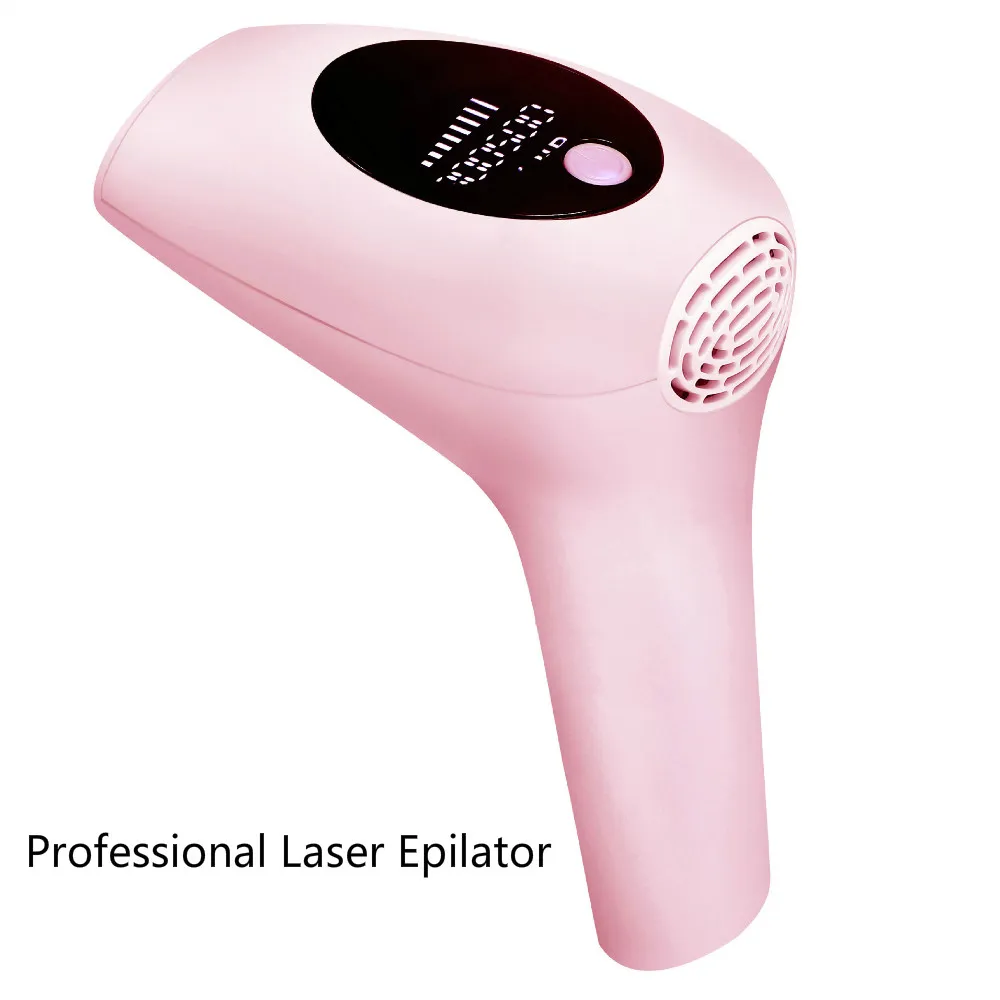 Professionell laserepilator IPL Photoepilator Laser Hårborttagning Epilator smärtfria permanenta kvinnor Män 900000 Flash Electric Facial Rakning