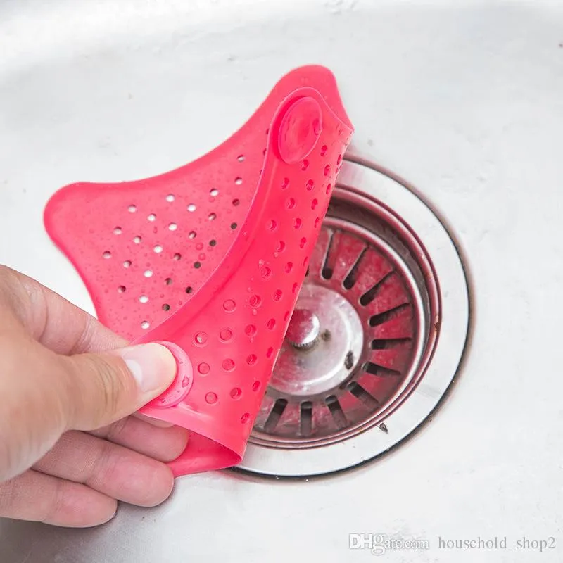 2018 Bathroom Kitchen Sinks Sewer Outfall Strainer Plug Anti blocking Drain Catches Cover Floor Drain Hair Filter Kitchen Sinks