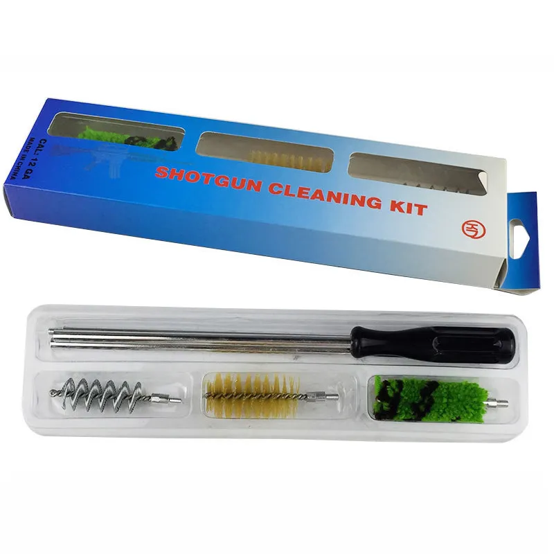 Ar Airsoft 15 Accessories Tactical M16 M4 Cal. 12ga Shot Cleaning Kit 3 in 1 for Hunting Pistol Shooting