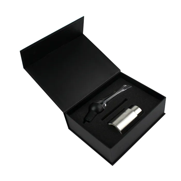 중국 공급 업체 공예 프리미엄 도매 마커 러크 검은 신부 들러리 종이 선물 상자 EVA 거품 삽입
