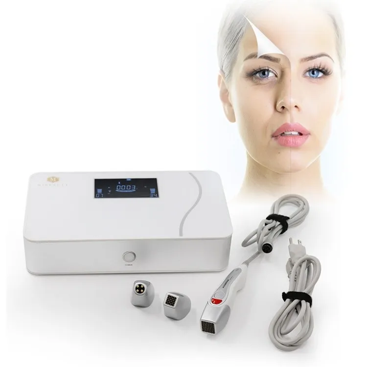 Dot matrix rf radiofrequentie gezicht rimpel verwijderen lichaamsverzorging huidverstrakking gezicht massager huidverjonging apparaat