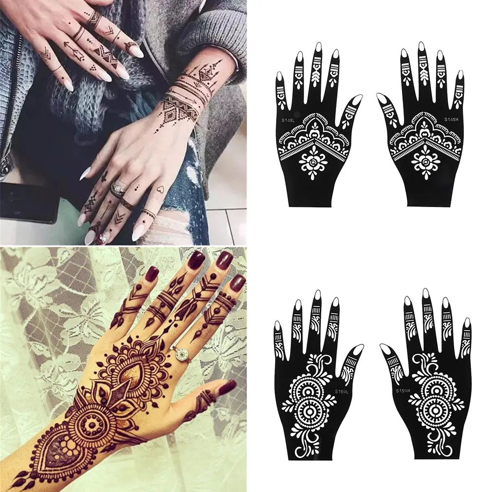 Free: Close-up of hindu bride's hands covered with henna tattoos - nohat.cc