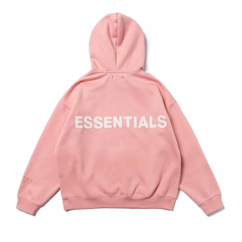 FOG 3M Reflective Essentials Hoodie Men Women Top Quality