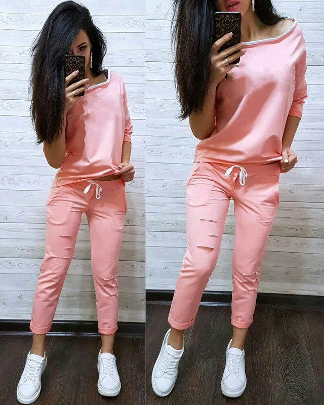 Designer Women Clothes Two Piece Sets Set Womens Sweat Suits Plus