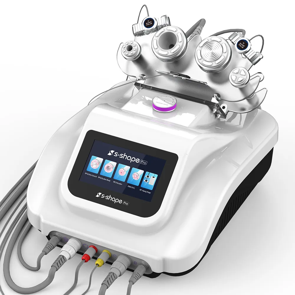 RF masseur S forme 30K Cavitation vide perte de poids Machine contour du corps avec pratique polaire peau levage soins du visage Spa