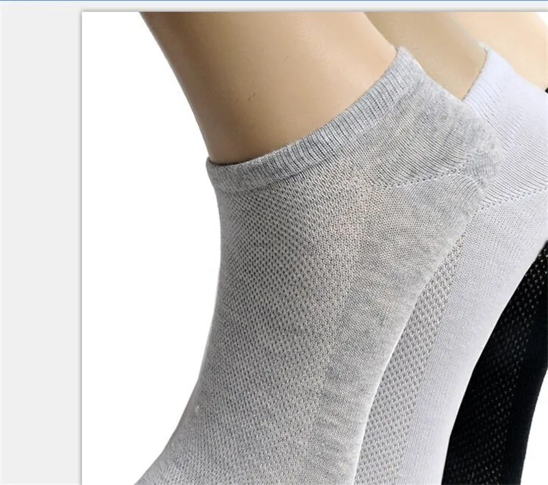 Mesh onzichtbaarheid sok voor mannen en vrouwen sport boot sokken casual mengen ademend effen kleur zomer sokken 0 54rn D2
