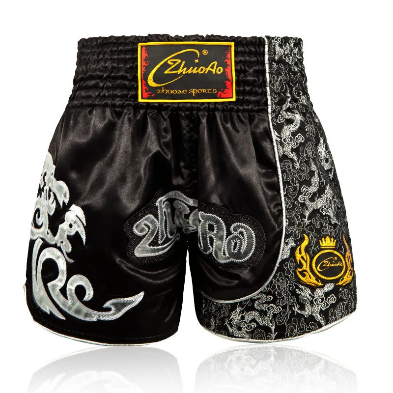 Short Fight Grappling Short Polyester Kick Gel Boxe Muay Thai Pantalon Homme  Impression Du 17,83 €