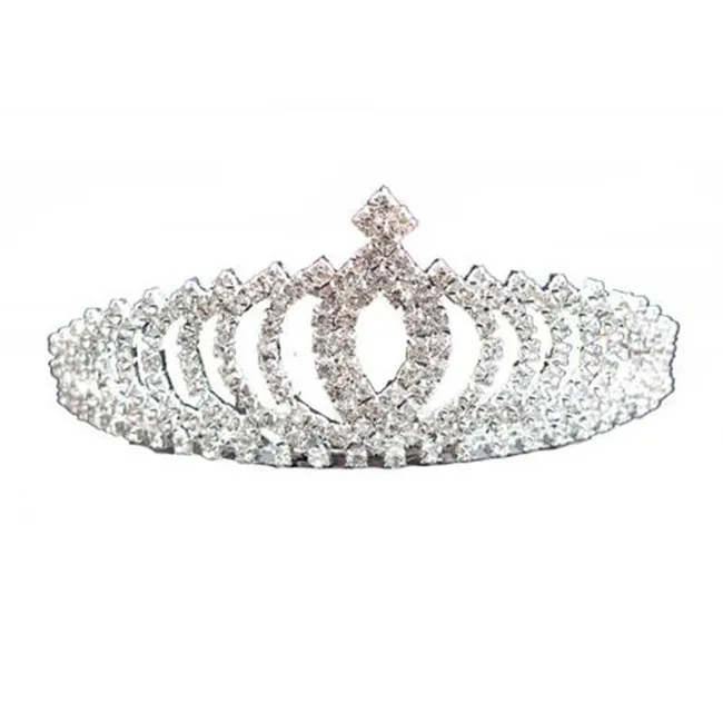 Crystal Rhinestone Pearl Headband Wedding Bridal Silver Hairwear Party Girls Tiara Flower Hair bands Hair Accessories