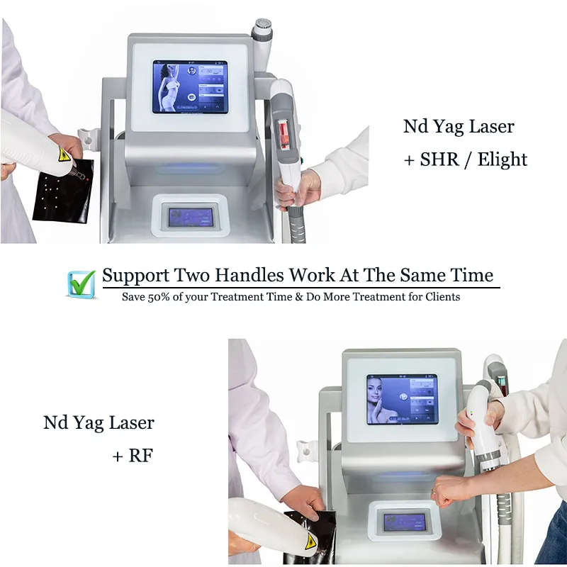 salon usage yag laser tatouage de tatouage ipl cheveux supprimer machine acné tackle traitement ridker équipement