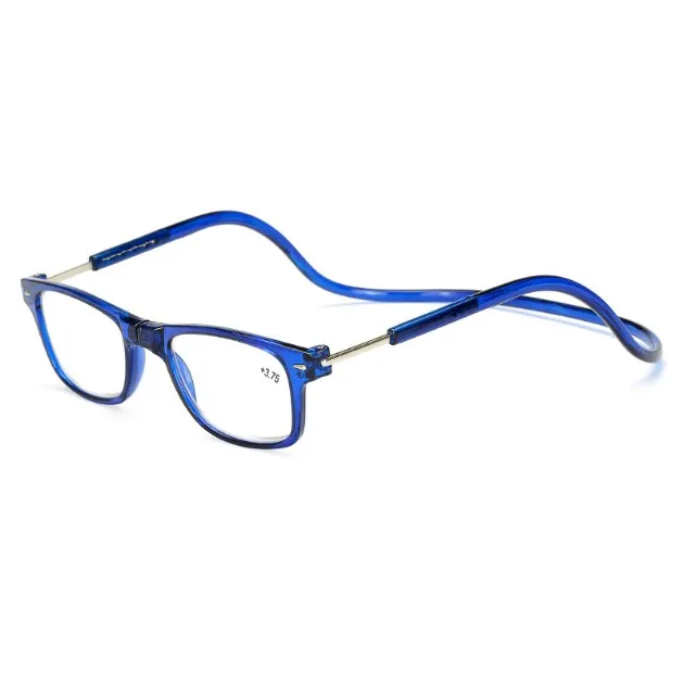 Presbytie Lunettes Presbytie Protection Lunettes Pierre Homme Miroir Transparent Acétate Rotatif Oeil En Gros Forte Magnétique