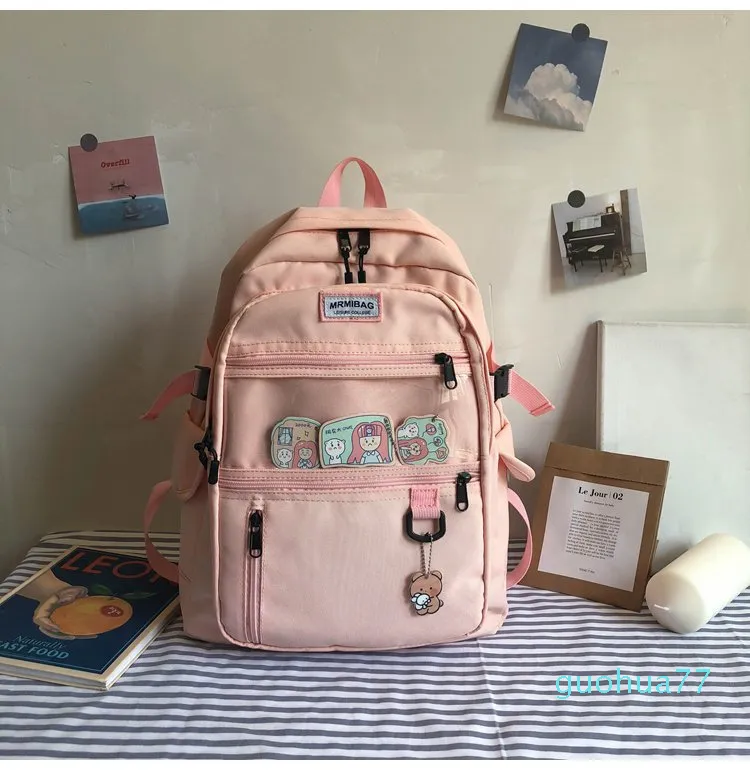 2020 Designer-versie van ins cute college stijl middelbare school schooltas vrouwelijke Japanse harajuku meisje student rugzak